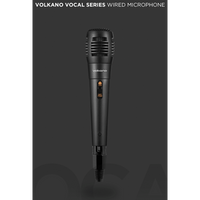 Volkano Vocal Series ABS Wired Microphone - Black