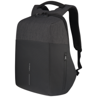 Volkano Smart Deux Laptop Backpack - Black/Charcoal