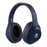 Volkano SoundSweeper Series Active Noise Cancelling bluetooth Headphones - Blue