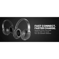 Volkano Odyssey ANC Bluetooth Wireless Headphone - Black