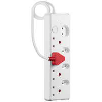 Switched Medium Surge 8-Way Multiplug 0.5m