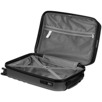 Travelwize Quartz PP 76cm 4-Wheel Spinner Luggage - Silver