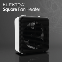 Elektra Square Fan Heater