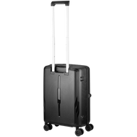 Travelwize Clipper PP 55cm 4-Wheel Spinner Luggage Black
