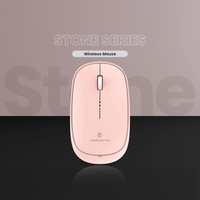 Volkano Coral series Bluetooth Wireless Mouse - Pink