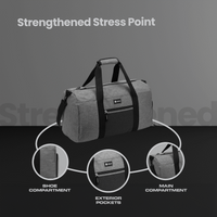 Volkano Vidal 35l Duffle - Grey