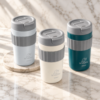 Snappy Grip Thermal Tumbler 450ml Vanilla ( Order in Qty of 6)