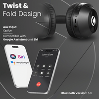Volkano Rhapsody 3.0 Series Active Noise Cancelling BT Headphones