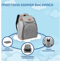 Totes Babe Montana Diaper Backpack