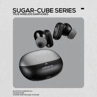 Volkano Sugar-Cube Active Noise Cancelling True Wireless Earphones - Black