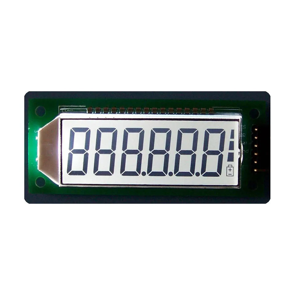 6 Bit 8 Segment Digital LCD Module